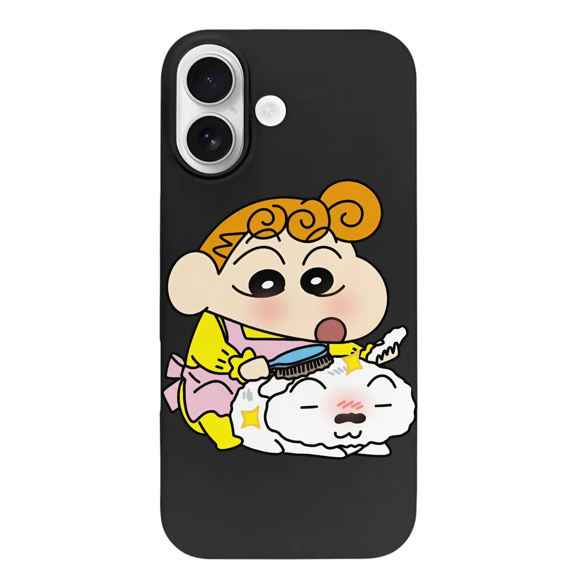 クレヨンしんちゃん グッズ 野原 ひまわり - iPhone 17 シリーズ シリコンケース 薄型 耐衝撃 指紋防止 ソフトタッチカバー 精密フィット 傷防止 保護ケース iPhone 17/17 Air/17 Pro/17 Pro Max 対応